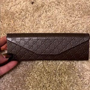 Authentic Gucci Hardshell Foldable Glass Case